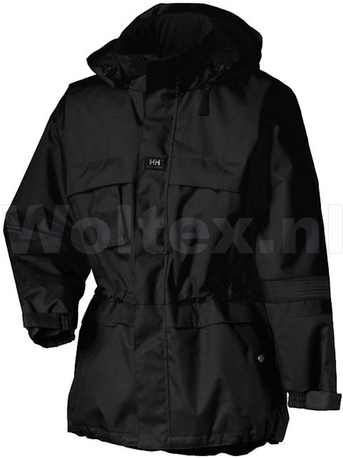 Helly Hansen Jassen Falun 76300 Parka Polyester- PU Vaste voering zwart(990)